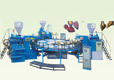 two-color pastic sole injection machine