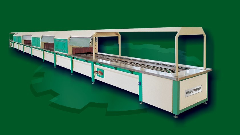 SM3021 sole-sticking production line