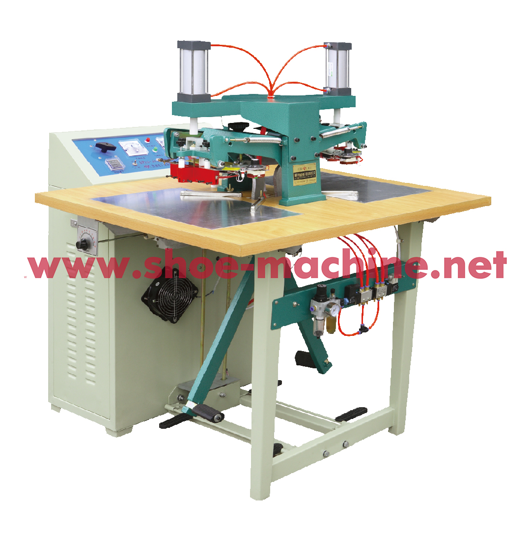 Foot-step high frequency plastic welding machine